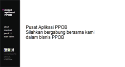 Desktop Screenshot of aplikasippob.com