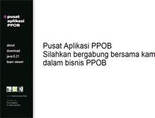 Tablet Screenshot of aplikasippob.com